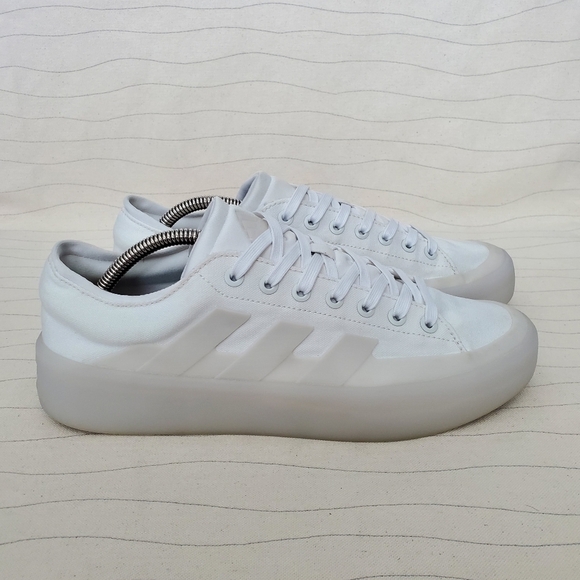 Adidas Mens Znsored Crystal Cloud White Skateboarding Shoes HP5988 Size 9.5 - Picture 1 of 10